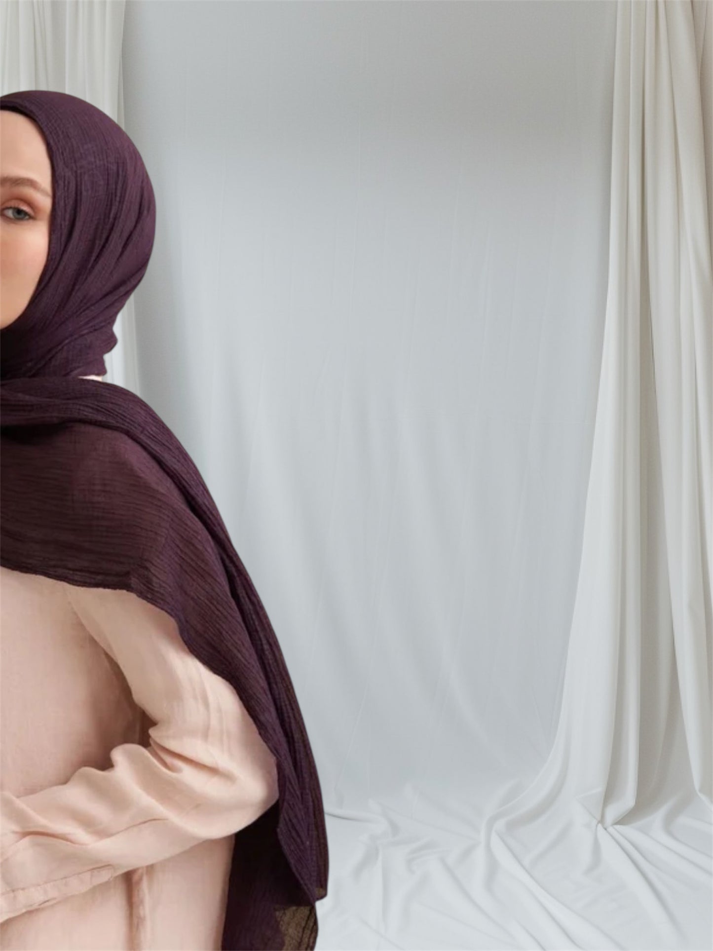 Muslin Floral Print Hijab