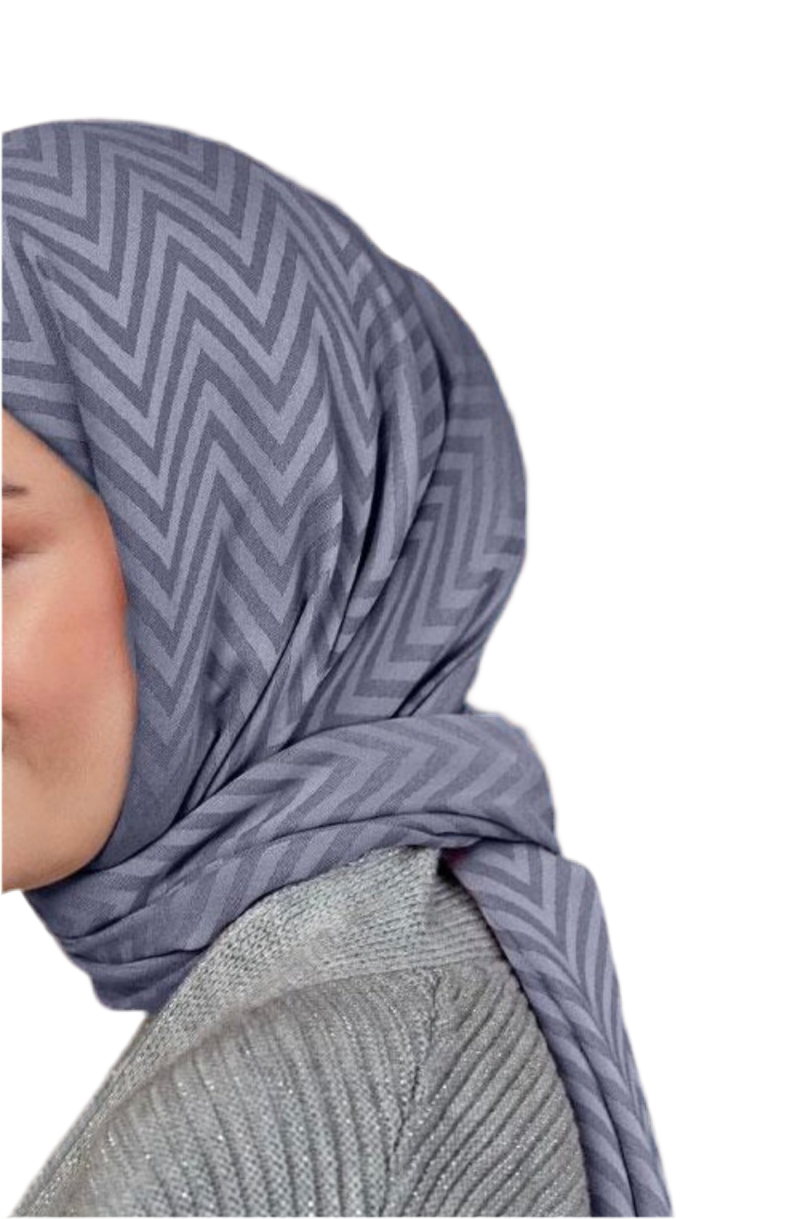 Jacquard Zig Zag Hijab