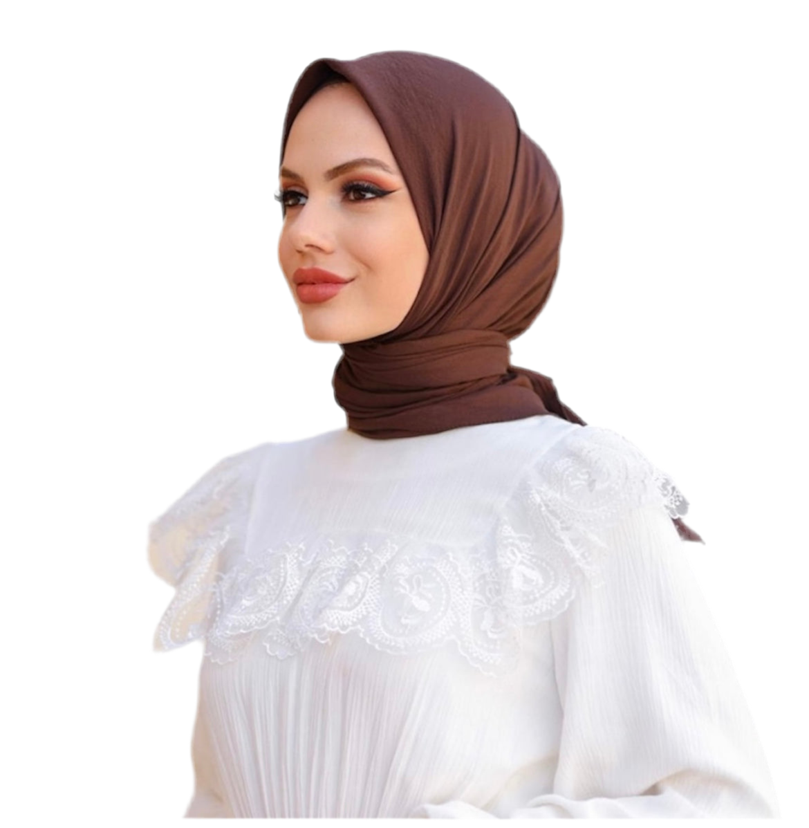 Yumuşak Pamuklu Kare Tesettür