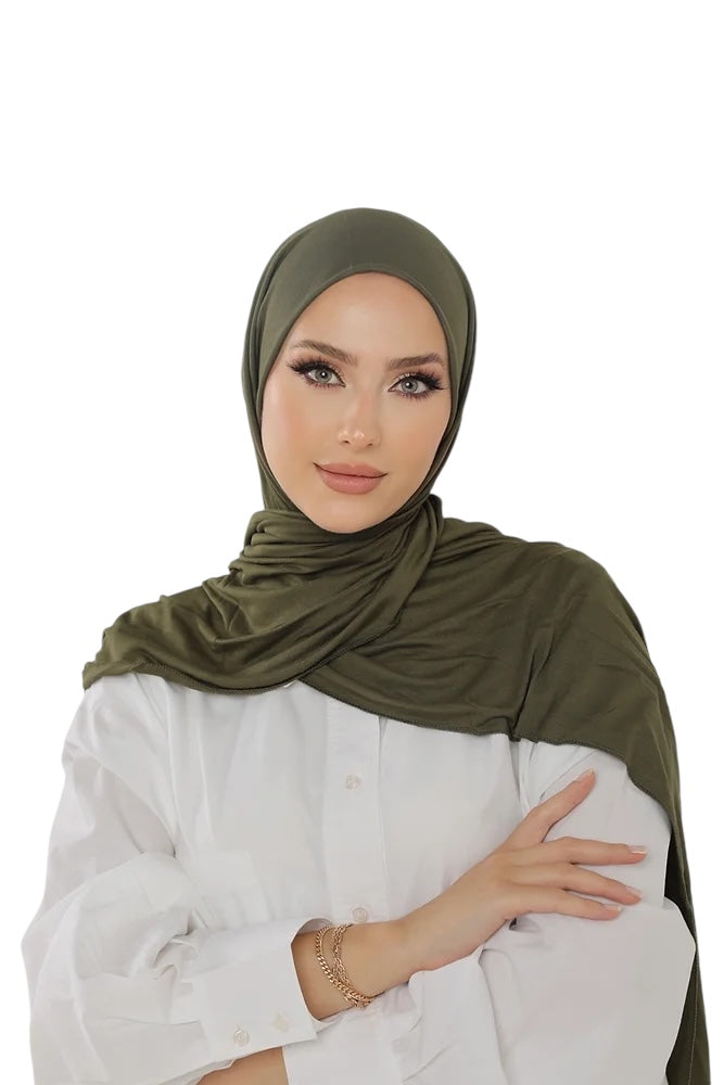 Jersey luxury long hijab