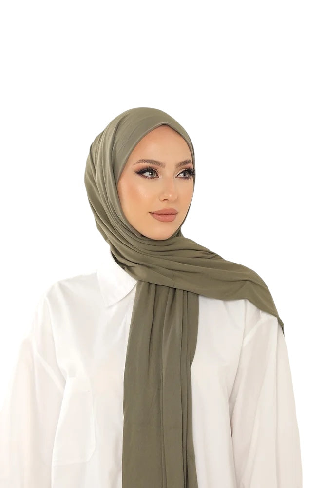 Jersey luxury long hijab