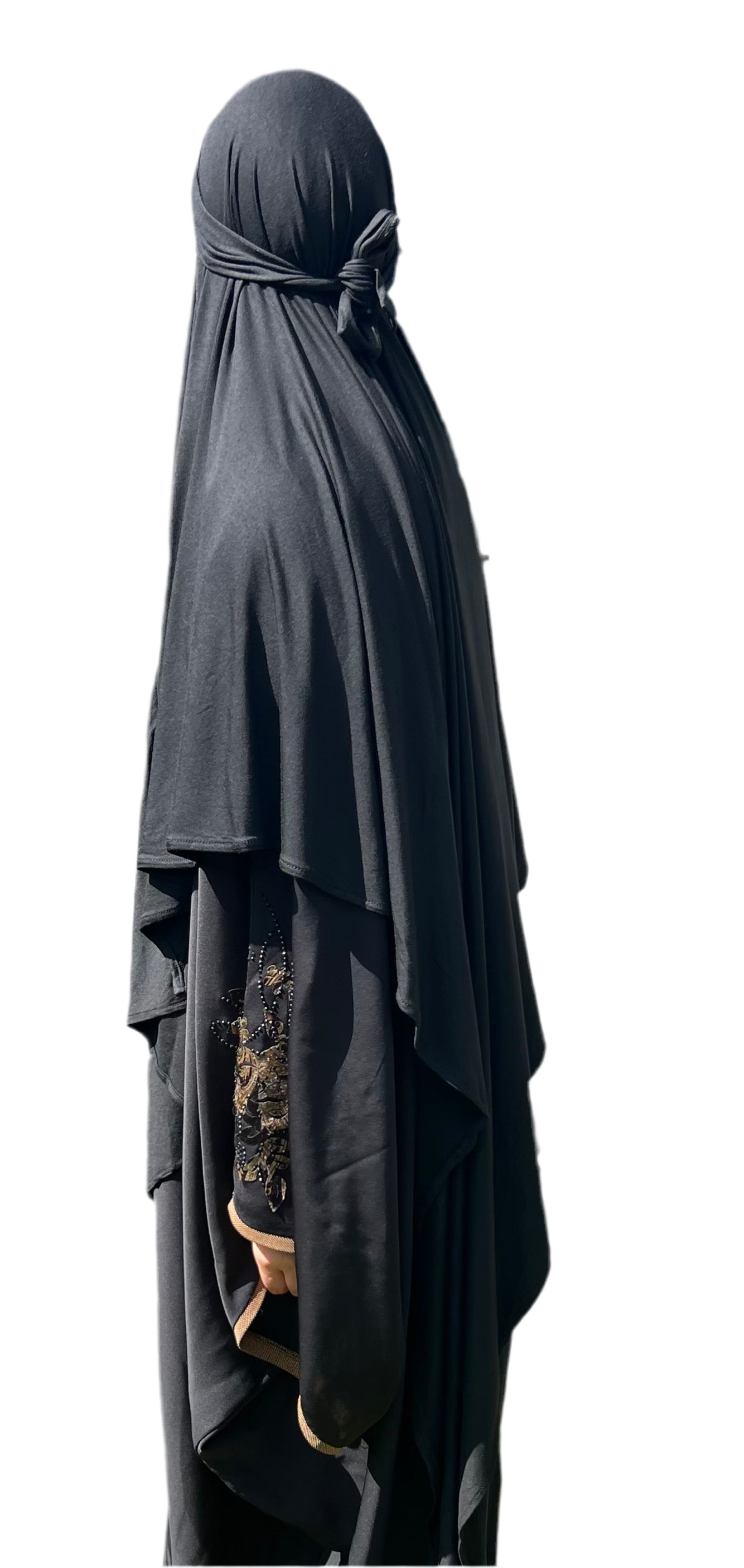 Premium Fersha Bambu Forması Khimar