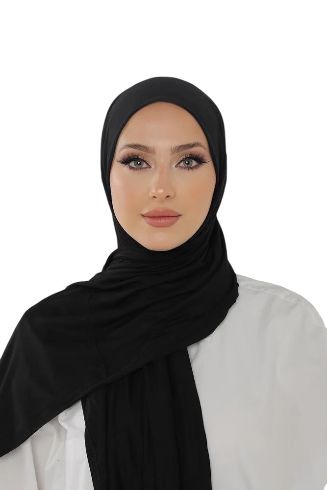 Jersey luxury long hijab