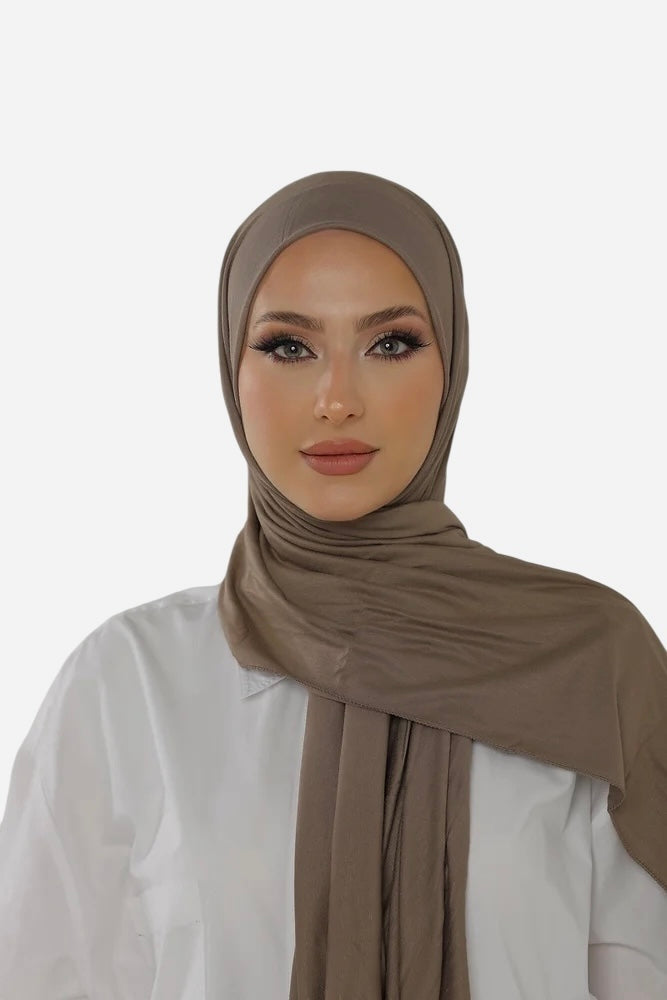 Jersey luxury long hijab