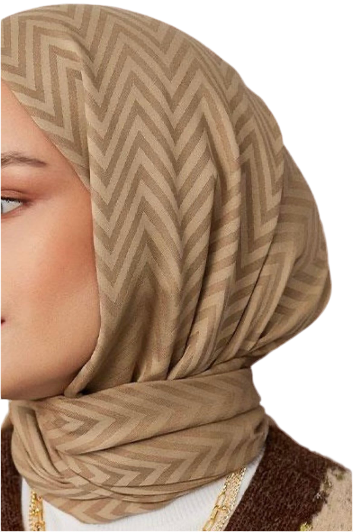 Jacquard Zig Zag Hijab