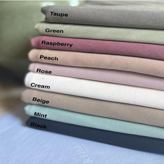 Fersha Ribbed jersey