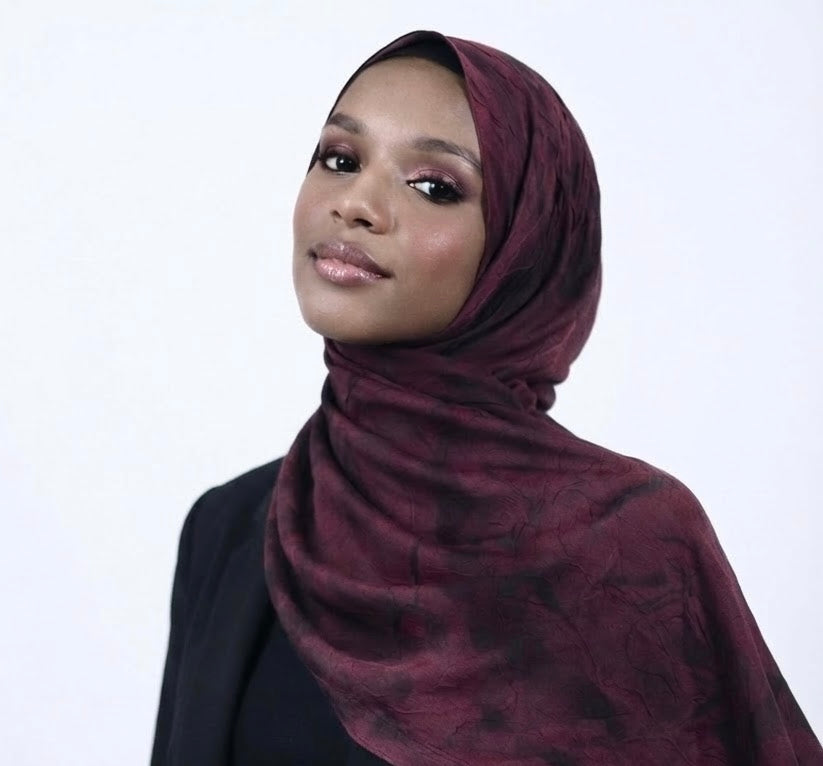 Farah Crushed Bamboo Hijab