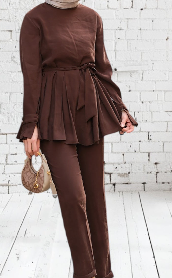 Peplum Top & Trouser Co-ord set(Special price)