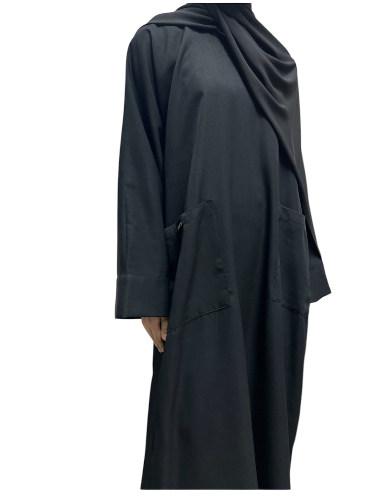 Aya Black Front Pockets