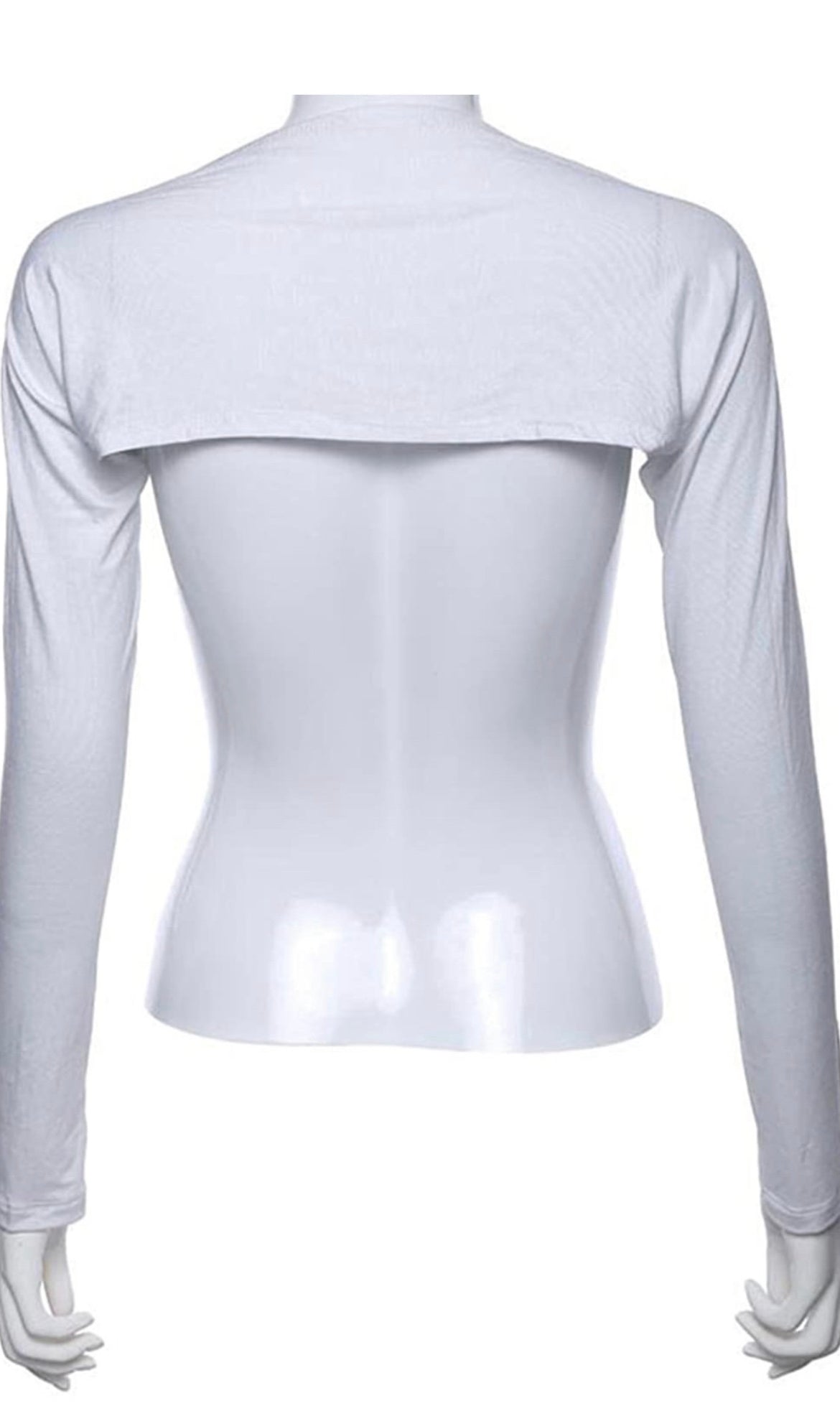 Kadın Uzun Kollu Bolero Shrug Hicab Omuz Kol Örtüsü