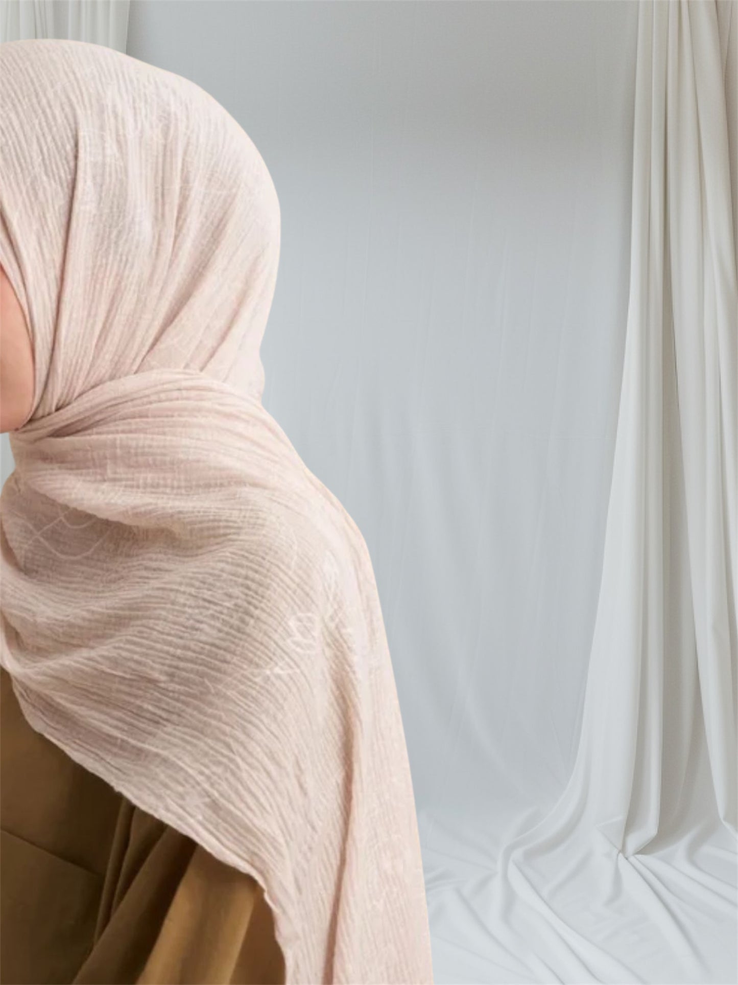 Muslin Floral Print Hijab