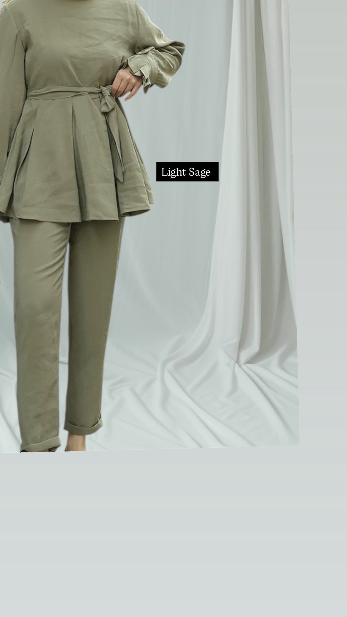 Peplum Top & Trouser Co-ord set(Special price)
