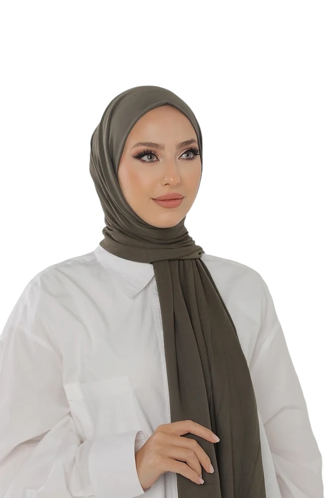 Jersey luxury long hijab