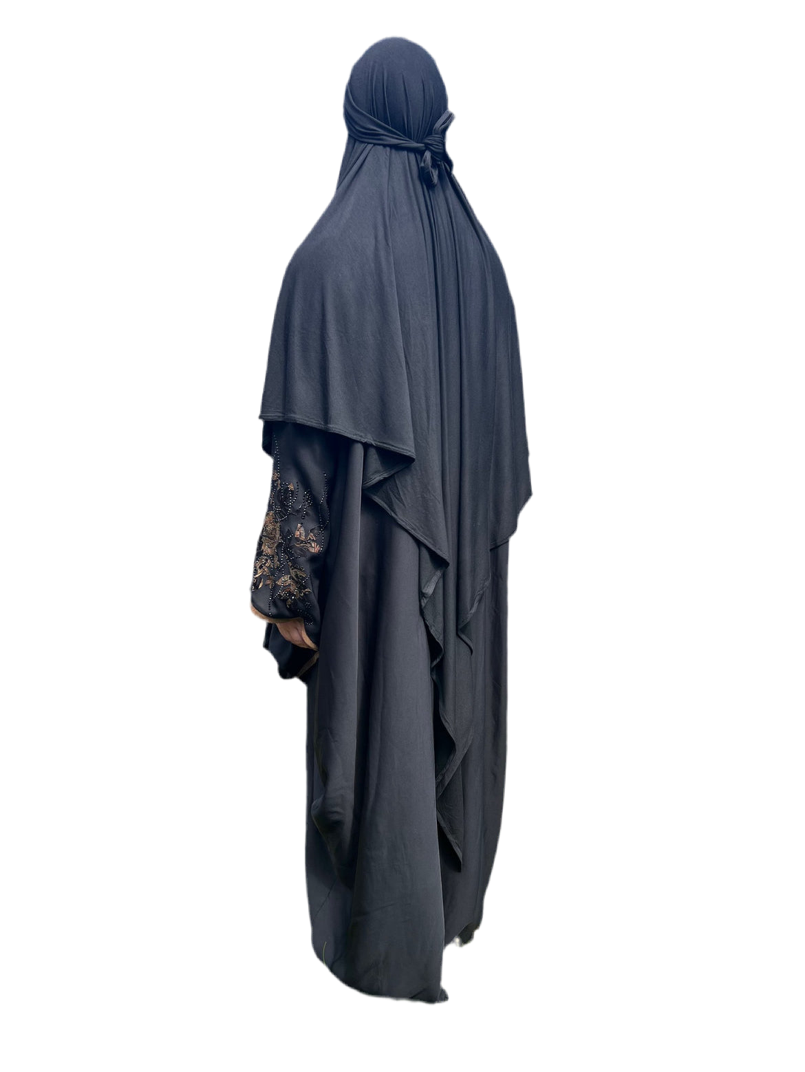 Premium Fersha Bambu Forması Khimar