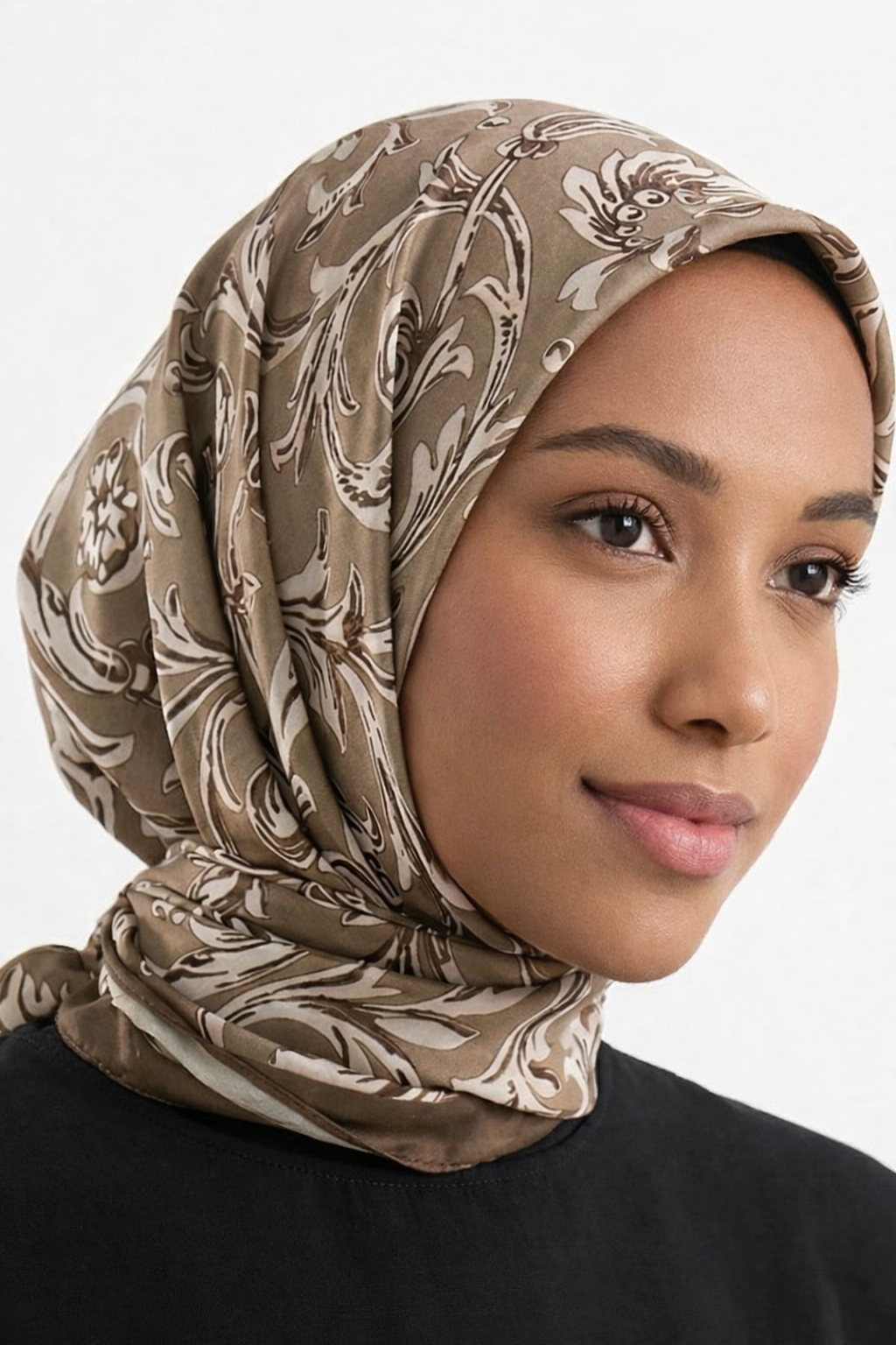 Emani Floral Square Hijab