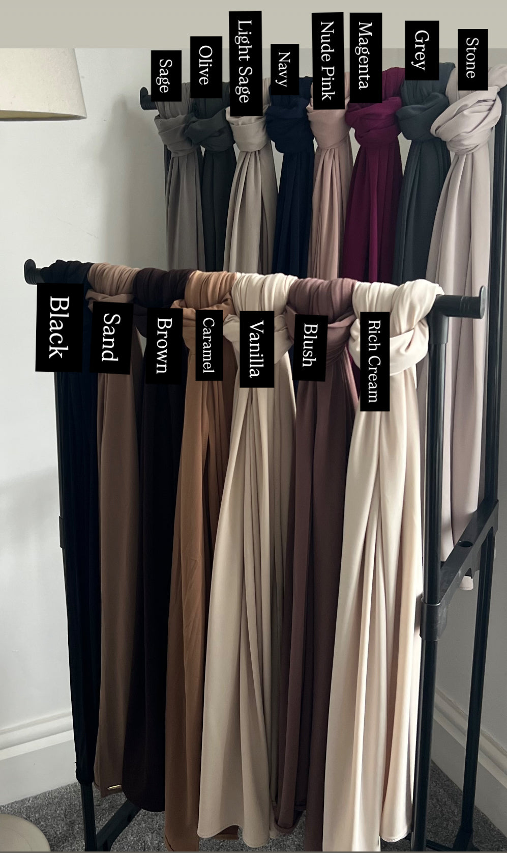 Luxury Liquid Lycra Long Hijab