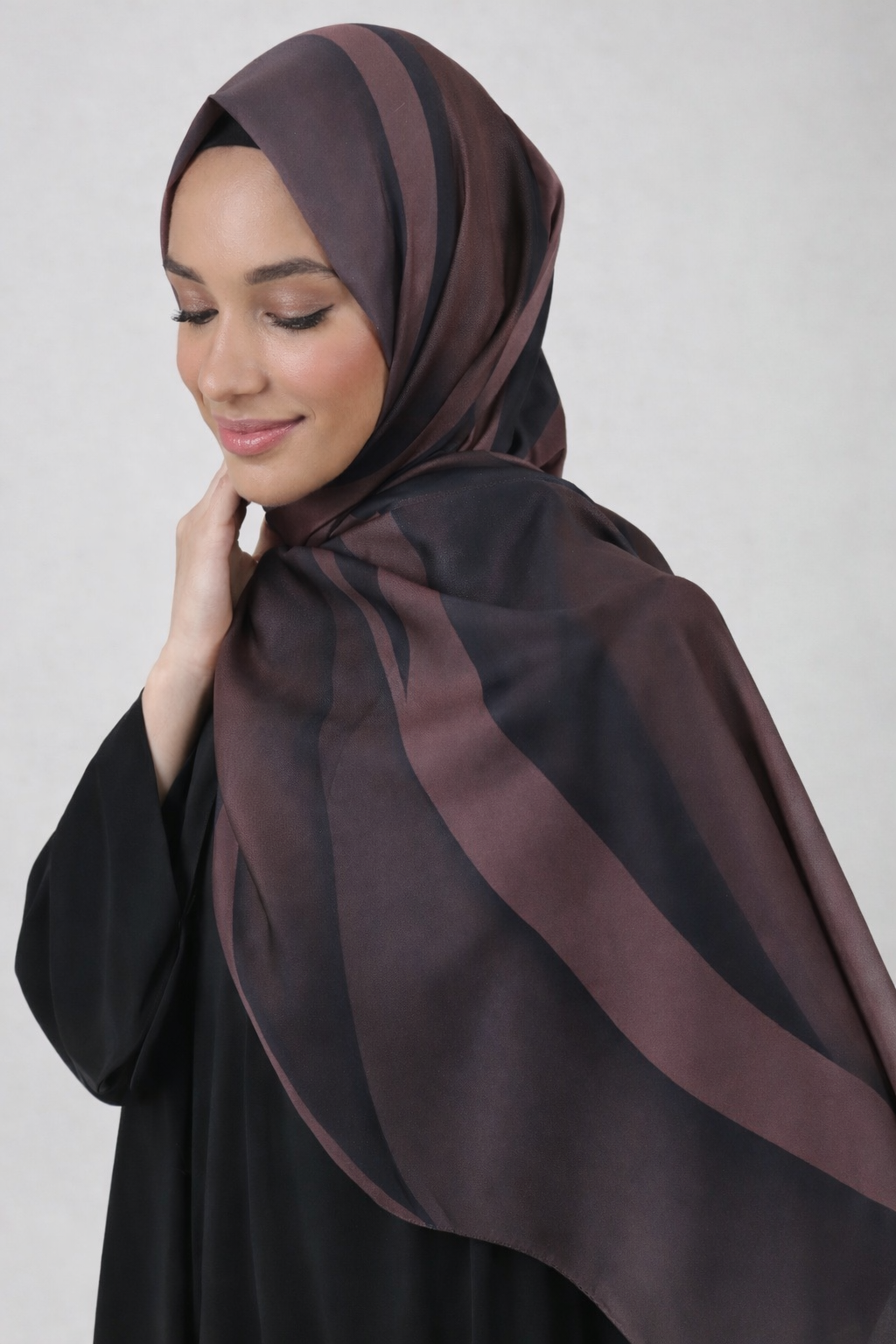 Hanah Snow Mist Hijab