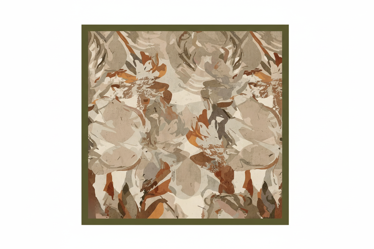 Raina Patterned Square Hijab