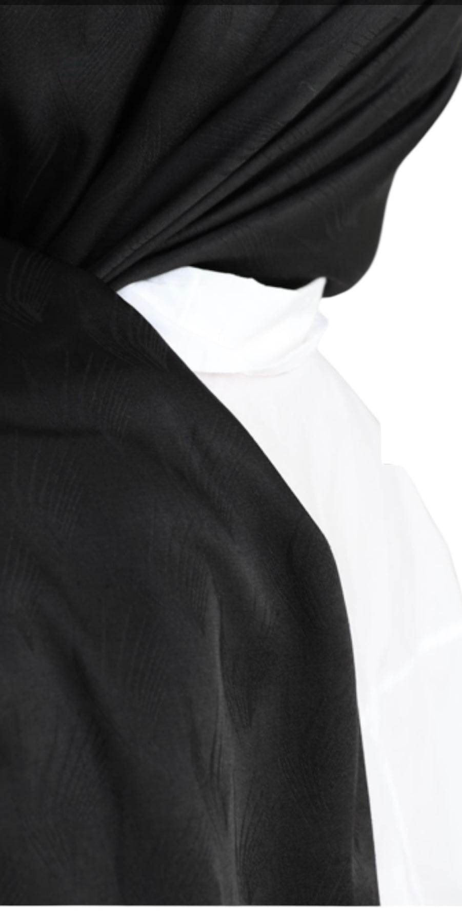 Feather Stroke Pattern Hijab
