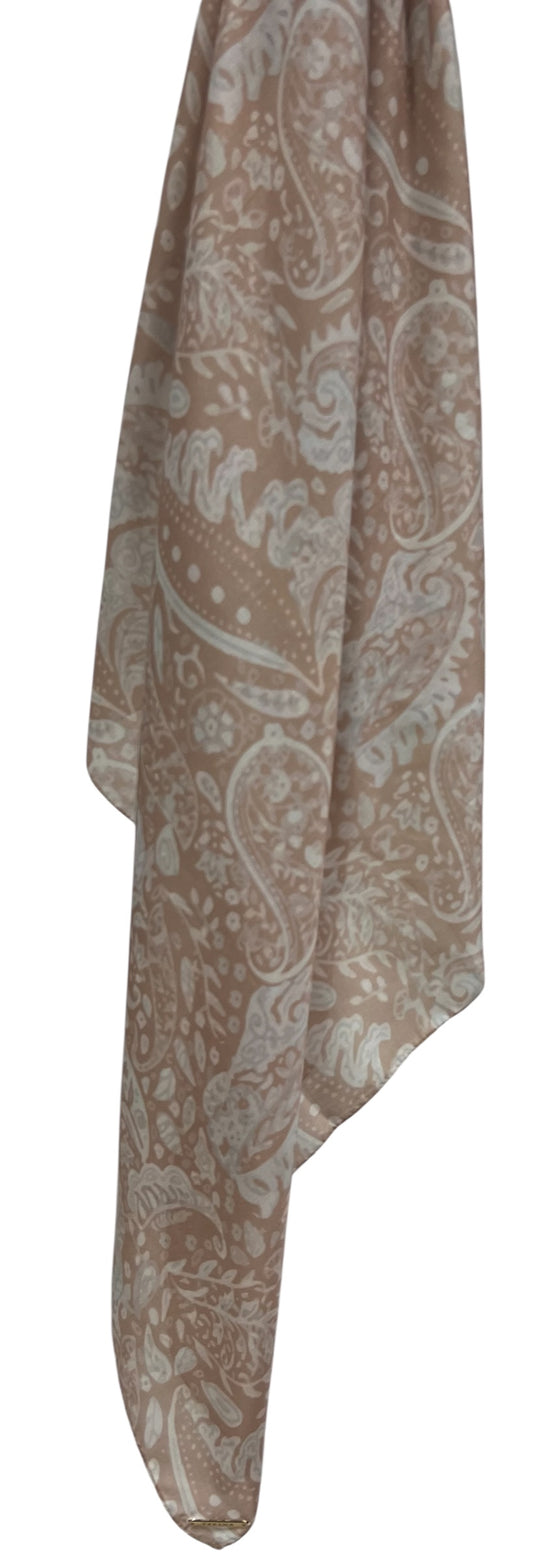 Hanah Cotton Print Square