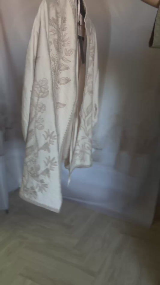 Beige jacket with Tread work           [Special price]
